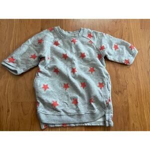EUC Stella McCartney girls size 3 years Star print Sweater dress with Pockets